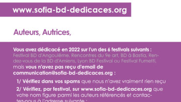 sofia_bd_dedicaces_rappel_auteurs_autrices_14oct